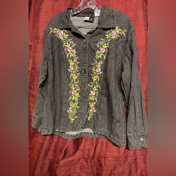 Studio West Tops - Studio west jean top